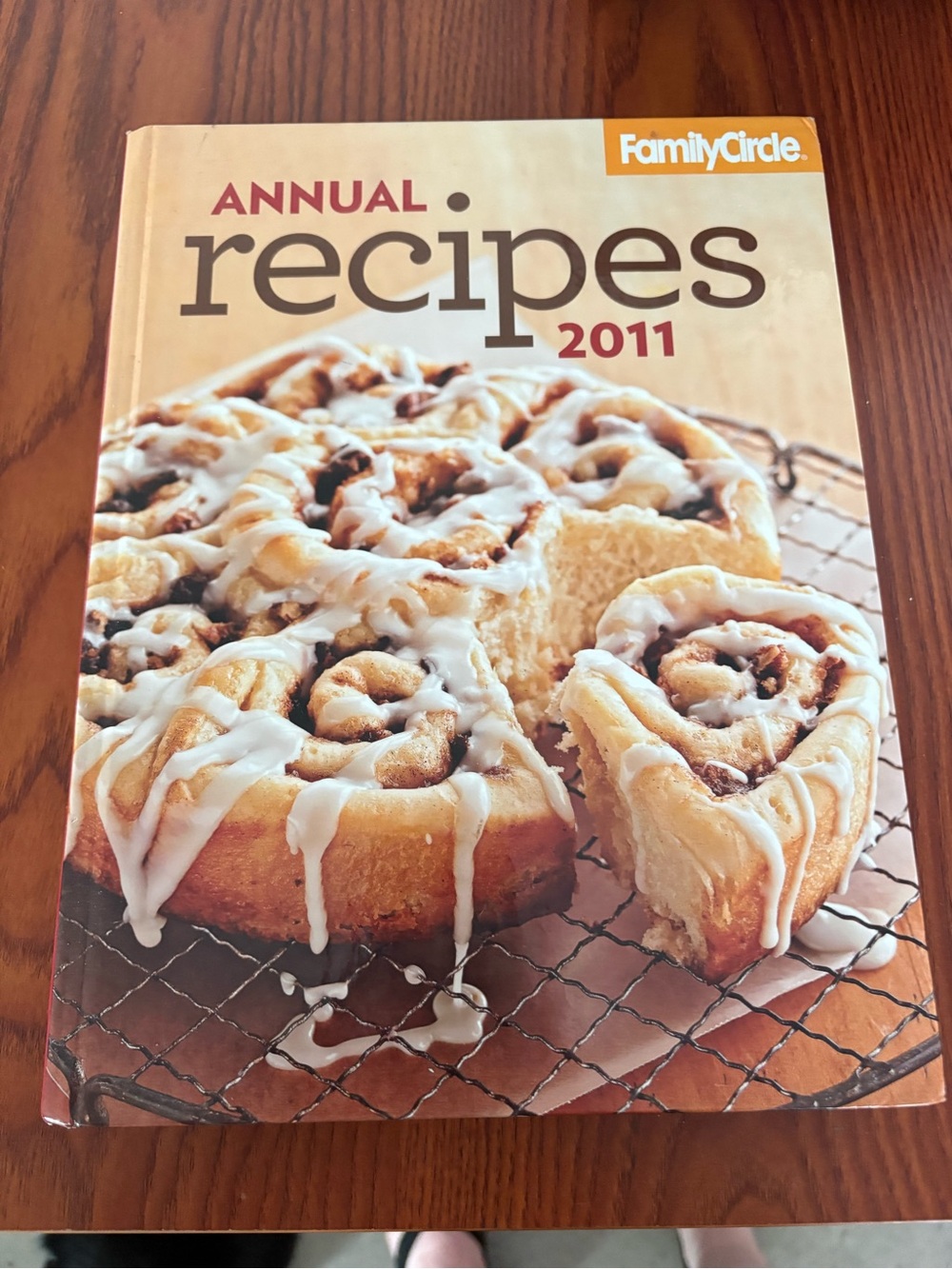 Annual Recipes 2011 Cookbook - Tan Cover